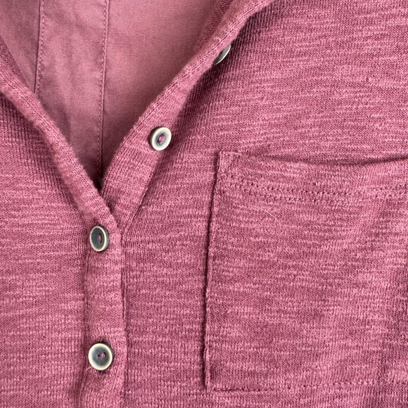 Prana Hensley Henley Dress Mauve Size Small - Picture 6 of 15